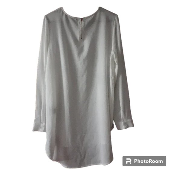 SUZY SHIER Cream Tunic/Shift Dress Size L - Picture 2 of 6